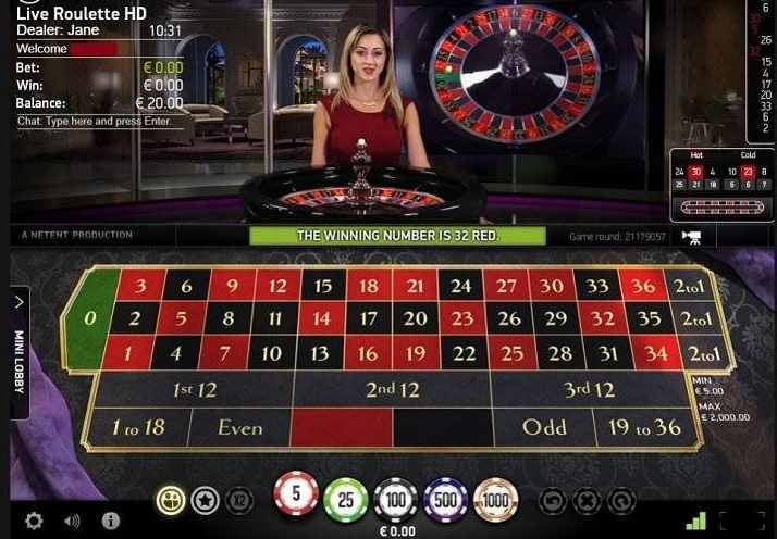 live dealer roulette